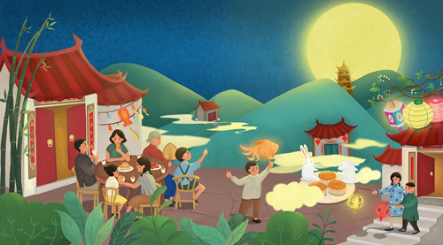 中秋節(jié)的說說，關(guān)于中秋節(jié)的句子
